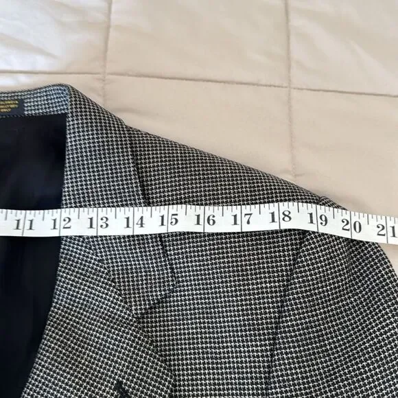 Vintage Lana Moda Collection By Peter Derano Mens Blazer Size 40S - Picture 13 of 14